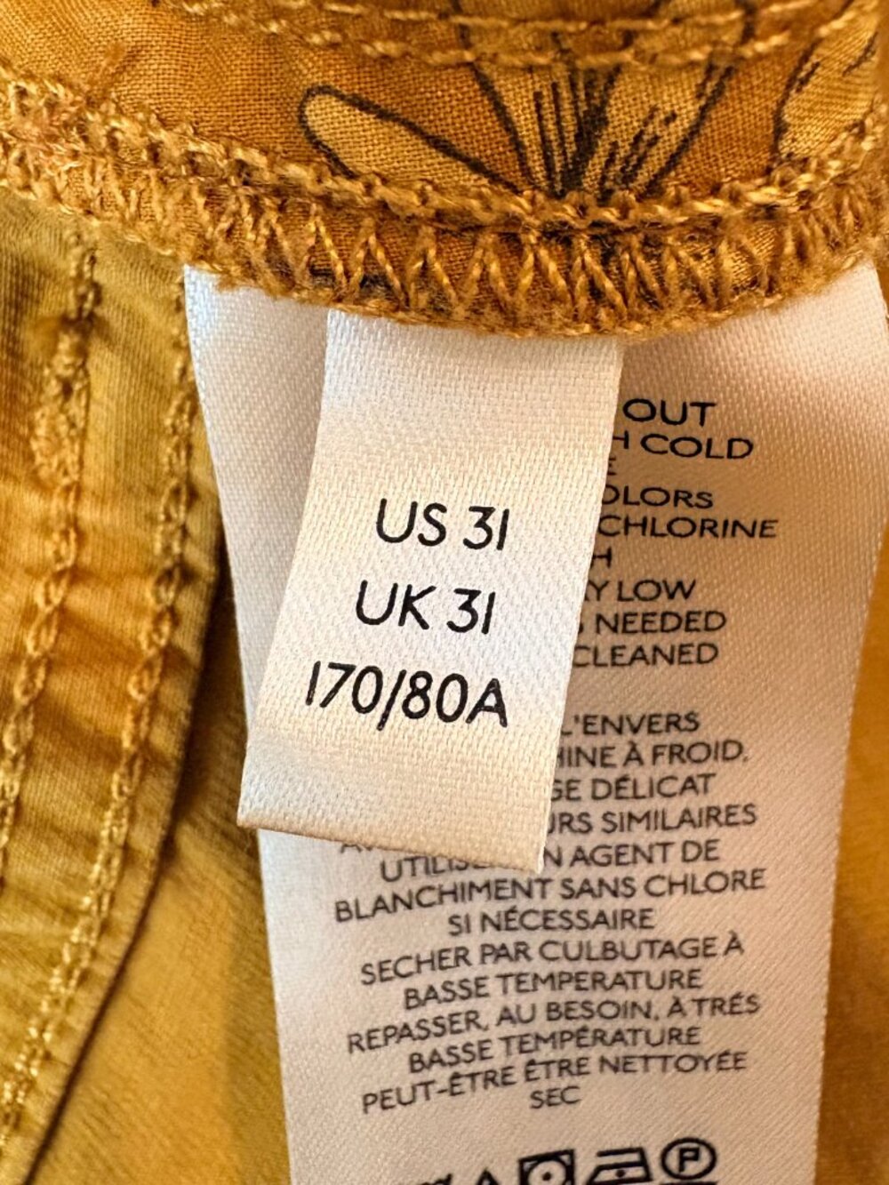 Anthropologie Pilcro The Breaker Relaxed Tapered Barrel Jeans Copper 31 - Picture 7 of 11